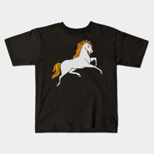 A very nice horse and pony dressage Kids T-Shirt